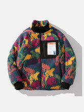 Tie dye "Wearable on both sides" Winter Coat